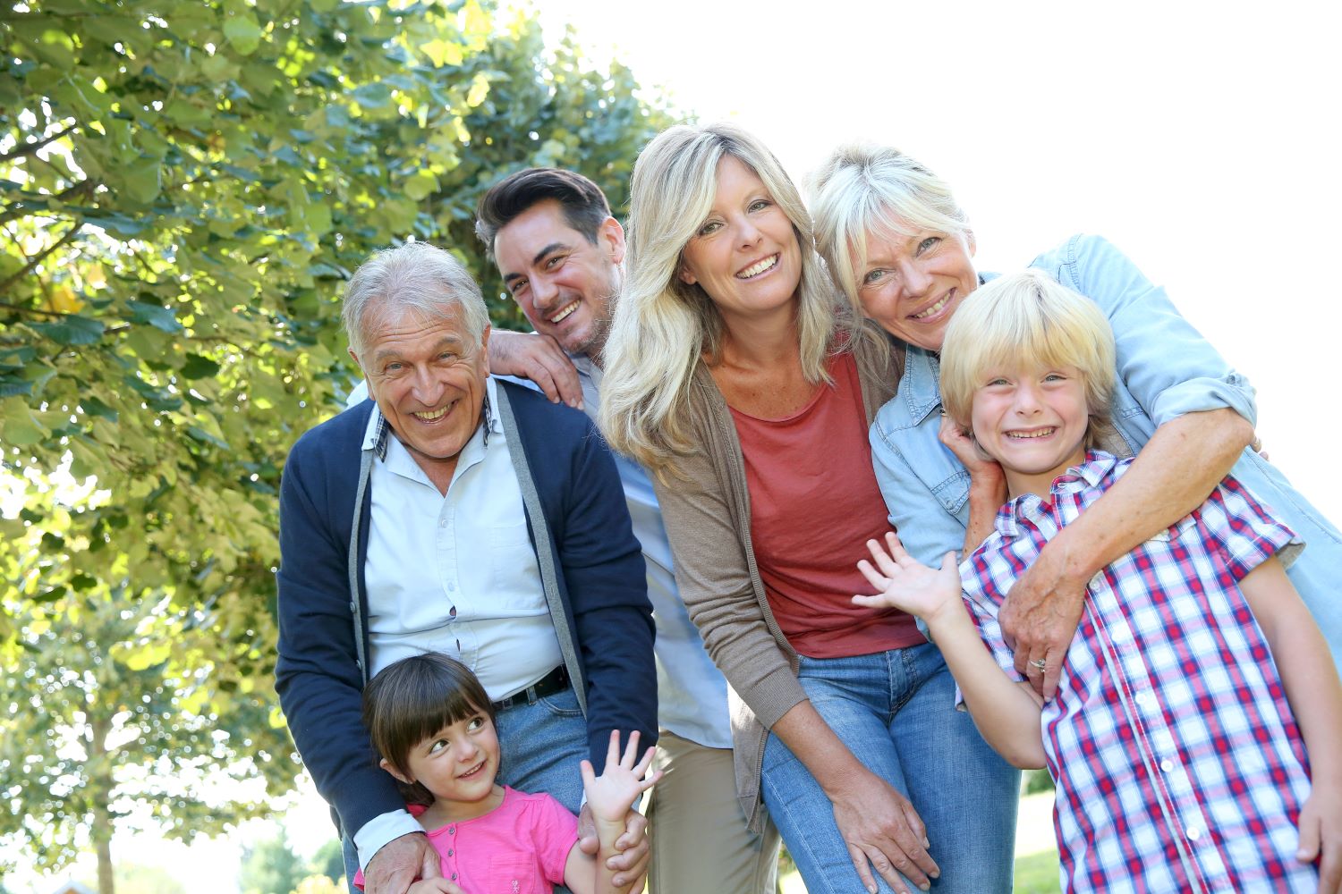 Photo of a generational family to show how many adults are dealing with Caring for Kids and Aging Parents Without Losing Yourself a course taught by Ginny Estupinian PhD